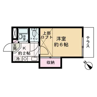 ノクターン【2階】の間取り