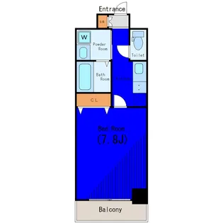 東京都大田区田園調布本町【マンション】の間取り