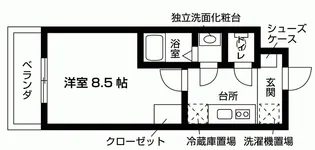 JOY COURT南片江【2階】の間取り