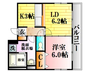 部谷ビル【3階】の間取り
