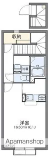 レオネクストフローラ南館【2階】の間取り