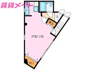 大山ビル【3階】の間取り
