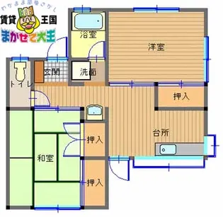 長崎県長崎市葉山2【アパート】の間取り