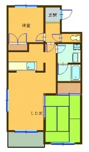 アークハイツ【3階】の間取り