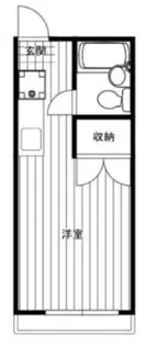 パークハイツ中島II【3階】の間取り