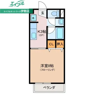 幸【2階】の間取り