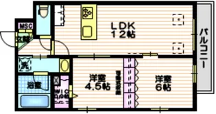 Mansion Estate【2階】の間取り