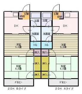 ヴィラ藤秀II【2階】の間取り