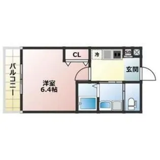 ALEGRIA津久野South【1階】の間取り