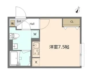toggle白金高輪 (トグレシロカネタカナワ)【4階】の間取り