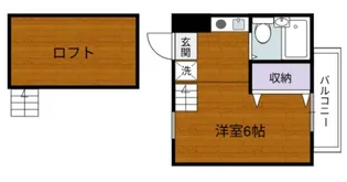 メゾン泉【1階】の間取り