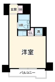 ビッグヴァンステイツ伊勢佐木南【6階】の間取り