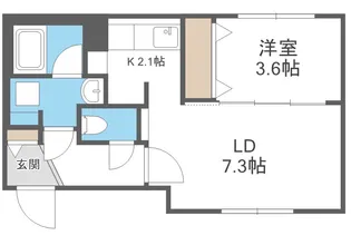 LA・GARE【2階】の間取り