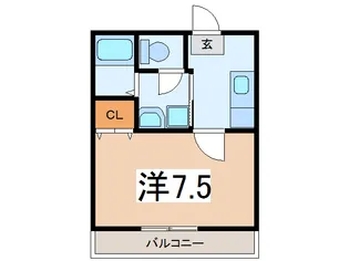 アンボワーズ【2階】の間取り
