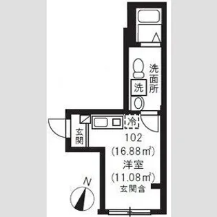 東京都板橋区坂下3【マンション】の間取り