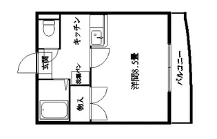 ルーチェS【2階】の間取り