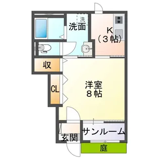 Luana【1階】の間取り