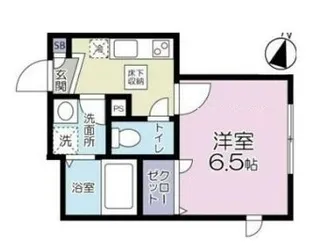 東京都足立区佐野1【アパート】の間取り