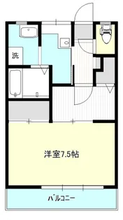 シティーホームズM【4階】の間取り
