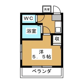 SNハイツA棟【2階】の間取り