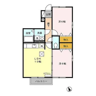 コアロード【1階】の間取り