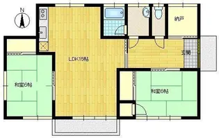 佐賀県佐賀市鍋島4【一戸建】の間取り