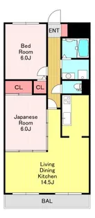 ダイヤメゾン戸田公園【3階】の間取り