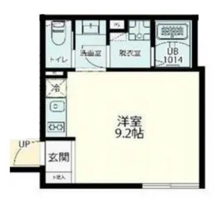 Fols Class 四谷三丁目【1階】の間取り