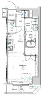 東京都世田谷区等々力3【マンション】の間取り