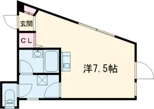 エルハイツ第1テラジマ【3階】の間取り
