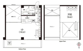 クイズ恵比寿【9階】の間取り