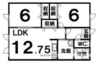 Castle【2階】の間取り