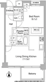 コンフォリア西早稲田【4階】の間取り