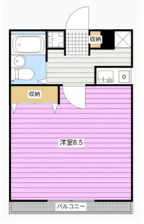 城北セブンティーン【2階】の間取り