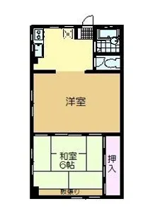 川島ビル【3階】の間取り