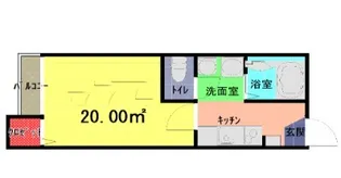 マルシェ春日部【1階】の間取り