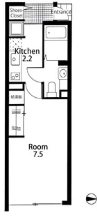 BAN-APARTMENTHOUSEII【2階】の間取り