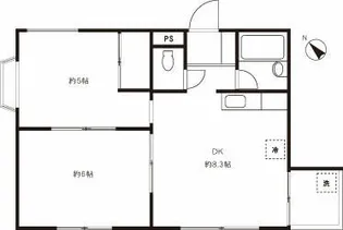 DRホームズ深沢【2階】の間取り