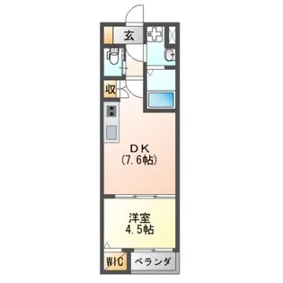 ステラキャットクローバー【1階】の間取り