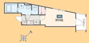 MELLAS成増【2階】の間取り