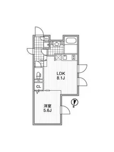 ALERO参宮橋【2階】の間取り