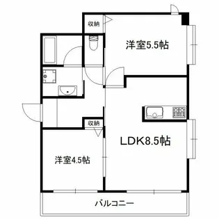 フロントリー【1階】の間取り