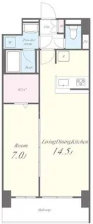 BRILLIANT TODAY【3階】の間取り