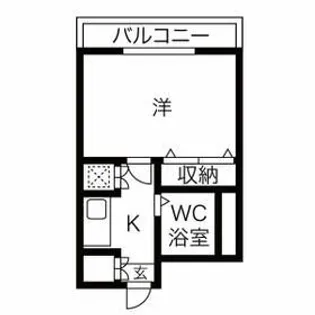 オーユーパレス下大久保【3階】の間取り