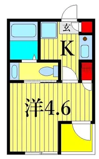 アークス南千住【3階】の間取り