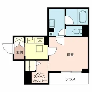 ミラージュ清水【1階】の間取り