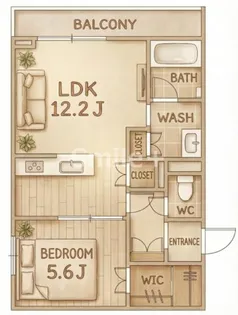クラリティN【3階】の間取り