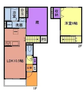 ままな【1階】の間取り