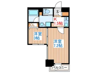 マルタマファイブリッジ【5階】の間取り