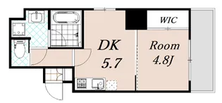 ノルデンハイム天満橋【3階】の間取り